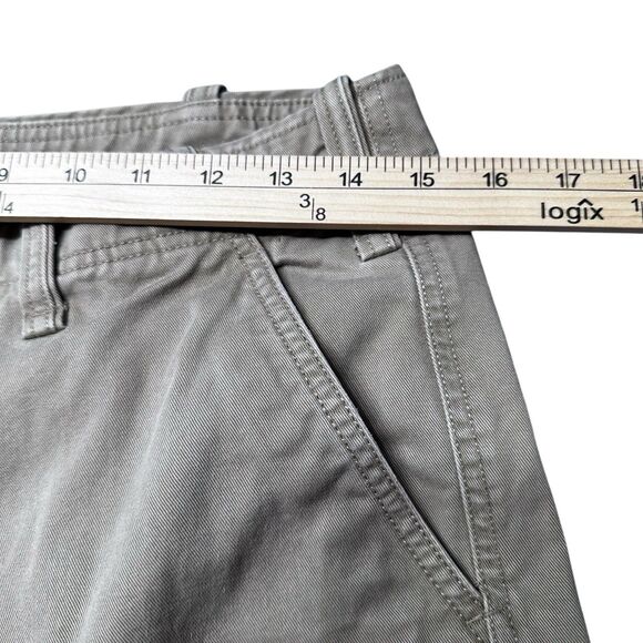 Urban Pipeline Cargo Pants Men’s 32x34 Beige Cotton Twill Multi Pocket Utility - Picture 10 of 13